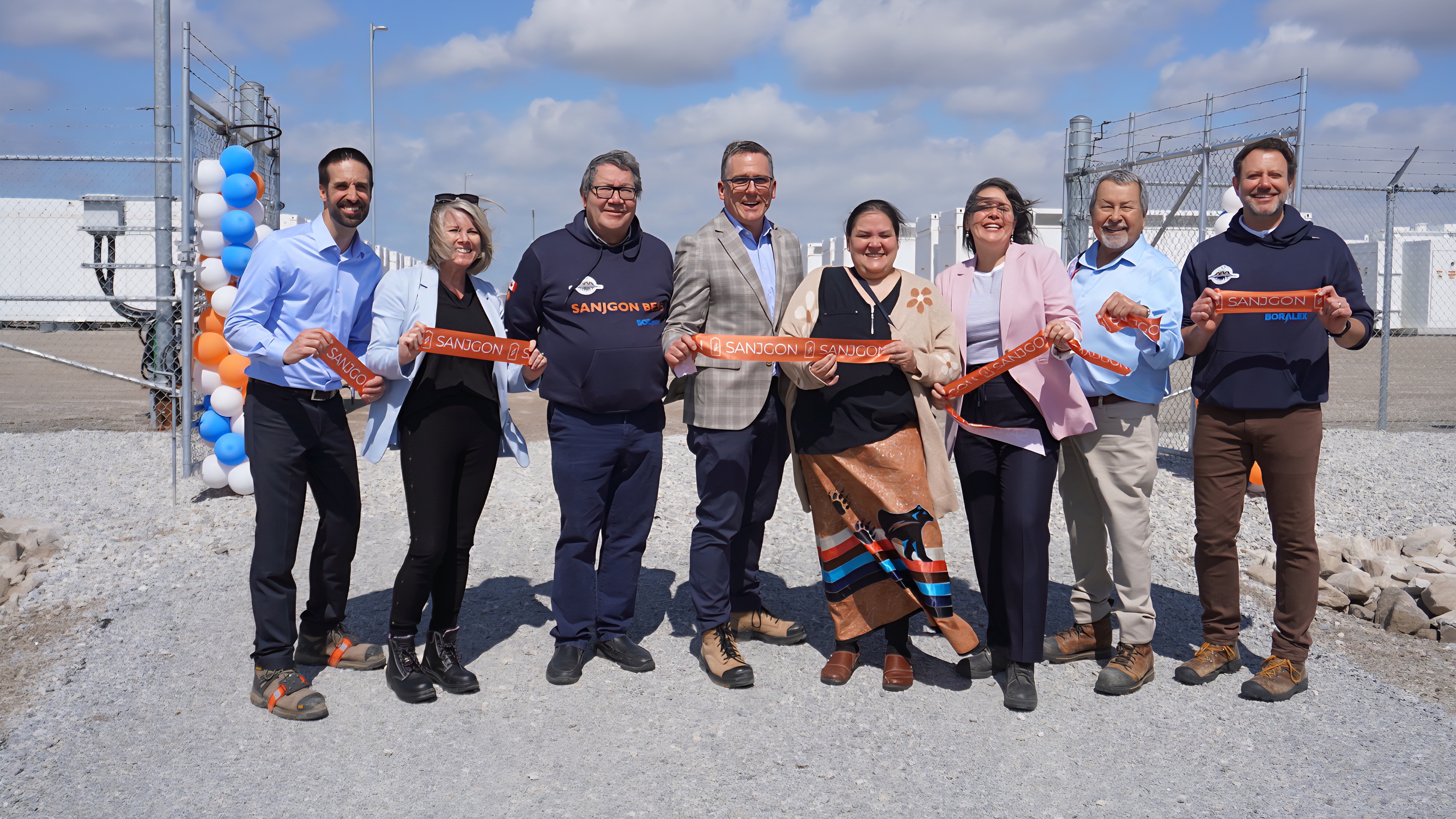 Sanjgon BESS Inauguration | Boralex Canada