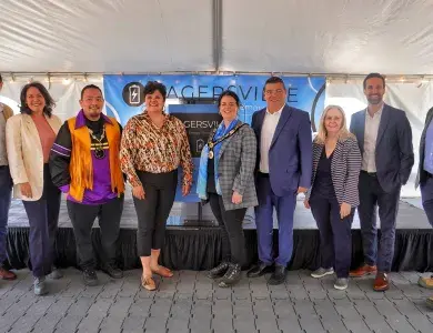 Photo de groupe Hagersville Inauguration Ontario Canada