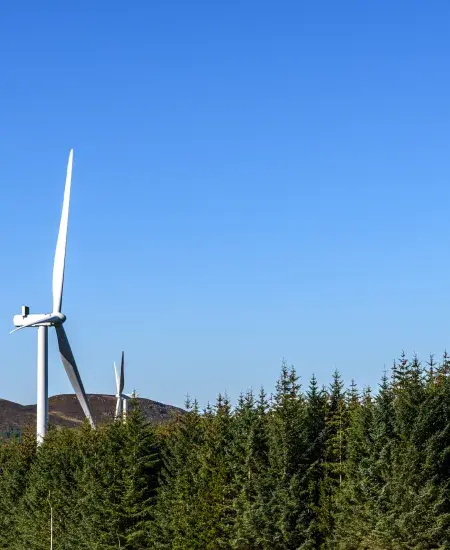 Limekiln Wind Farm in Scotland