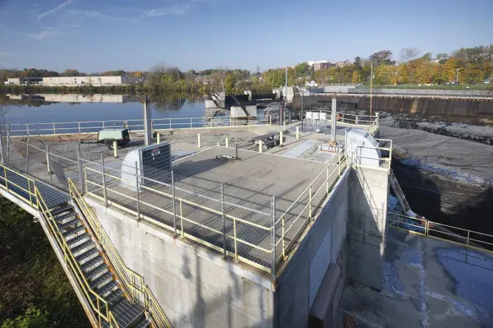 Hydro power plant South glens falls
