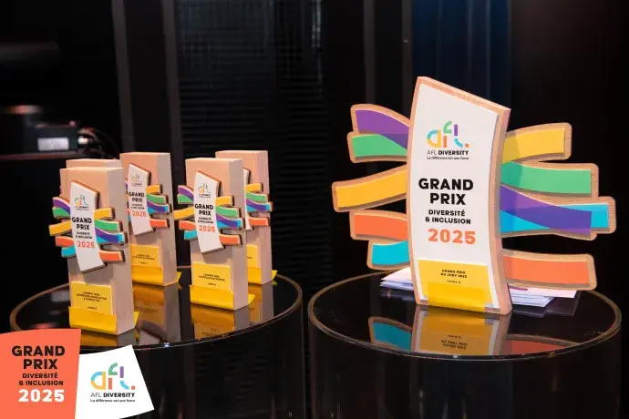 Cérémonie Diversité et Inclusion 2025 - photo des récompenses