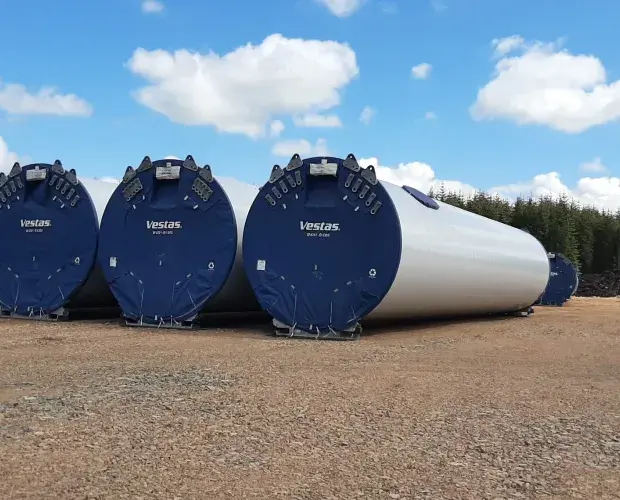 Vestas tower sections